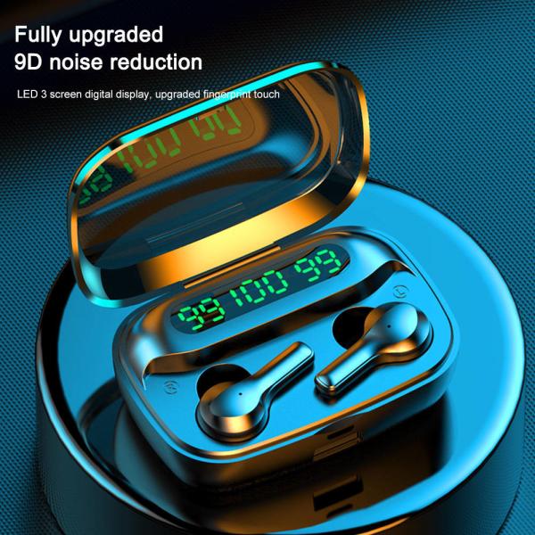 Auto Pairing True Wireless Earbuds HD Noise Reduction Call HiFi Sound For Iphone
