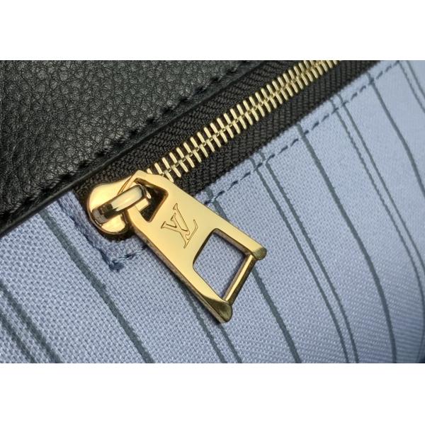 M57723 Monogram Raffia Woven And Monogram Giant Embroider LV Letters Tote Handbag