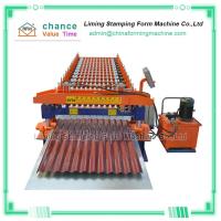 Petit pain couvrant de feuille du Cr 12 ondulés formant la machine 4kw