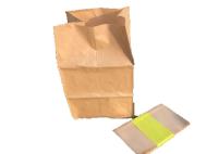 30 Gallon Sewn Open Mouth Multiwall Paper Bags White Brown Kraft Paper Food Bags