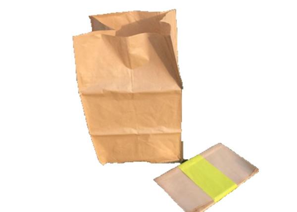 30 Gallon Sewn Open Mouth Multiwall Paper Bags White Brown Kraft Paper Food Bags