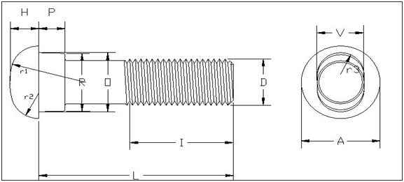 GV Railway inspecionado, aço carbono preto do parafuso do parafuso 40Cr da junção do trilho