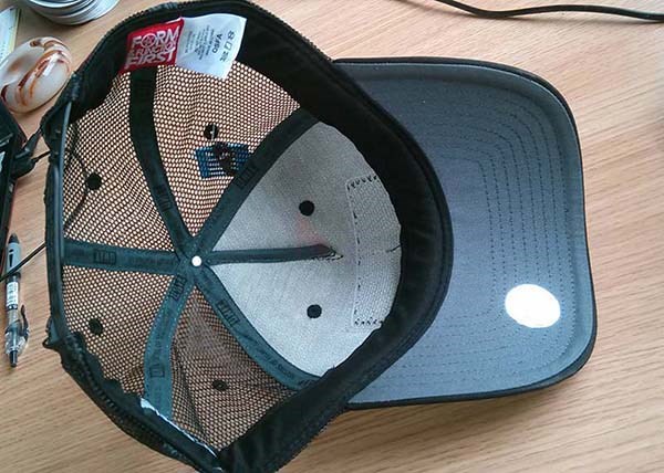 Sombreros para hombre americanos de Hip Hop de la correa de cuero, gorra de béisbol de la malla del camionero