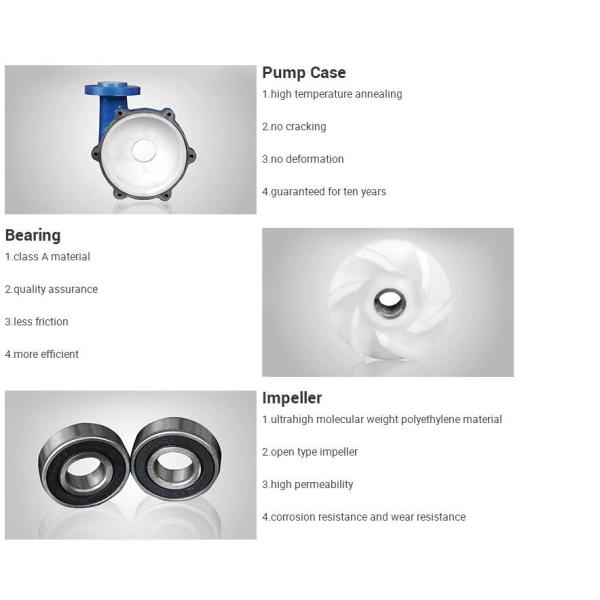 Horizontal Single Stage Centrifugal Chemical Pump For Paper And Pulp Industry