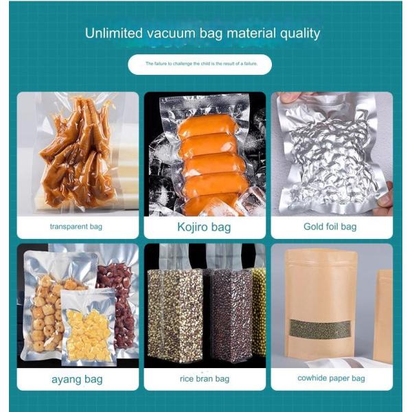 Vacuum Packing Machine Commercial Fully Automatic Food Packing Machinery 50 KG Capacity