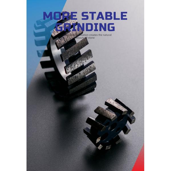 D50/86/100mm Каменная поверхность Смельчение и фрезерный сегмент Железное ядро
