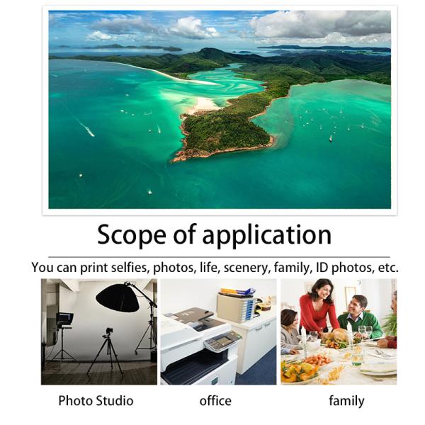 Water Resistant 200gsm A3 RC Satin Photo Paper