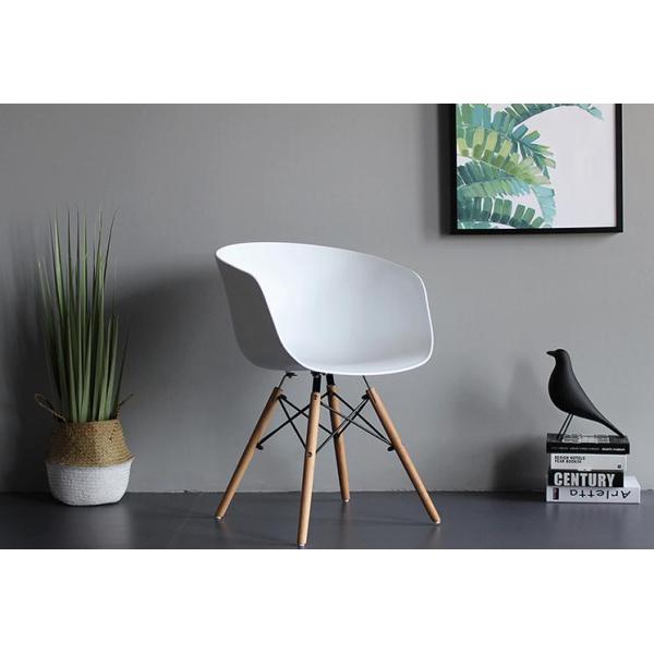 Nordic dining chair household desk backrest creative modern simple restaurant coffee negotiation plastic chair