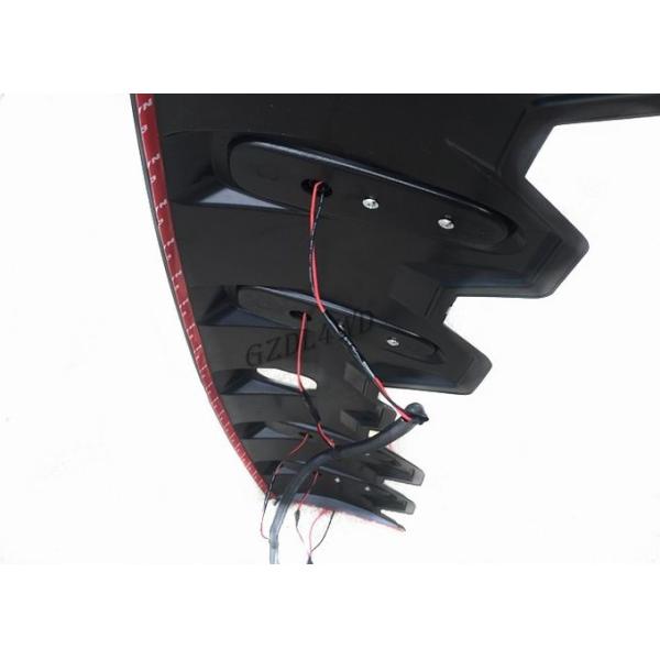 LED Front Roof Spoiler 4x4 Body Kits For Ford Ranger T6 T7 2012 2019