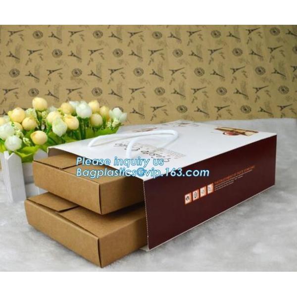 Bread Art Packing Kraft Paper Bag,Food Grade disposable Paper Bag With Logo Print,Beautiful printing Food grade package