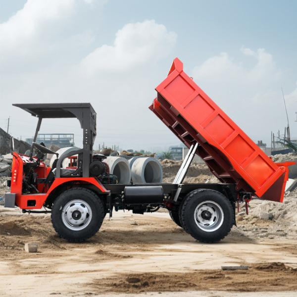 3 Tons Underground Mining Truck Four Wheel Tunnel Articulated Diesel