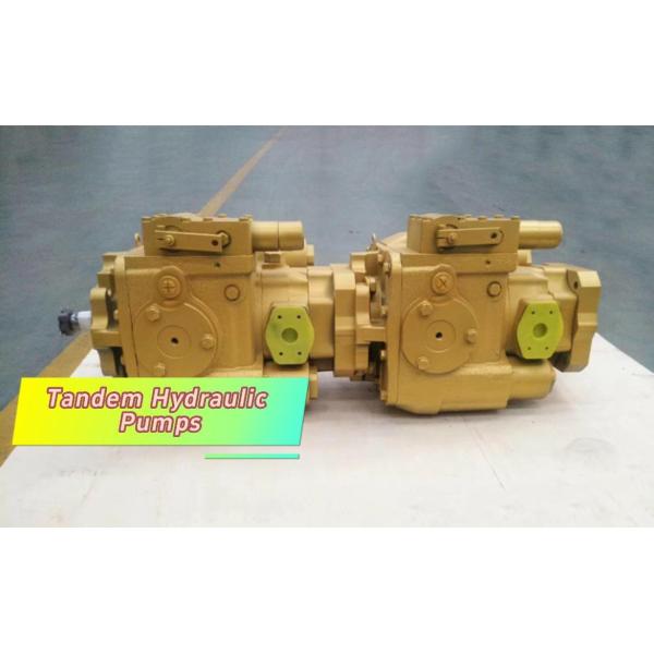 Hydraulic tandem pump Tandem Hydraulic Pumps With Swash Plate Structure Design For Industrial Uses