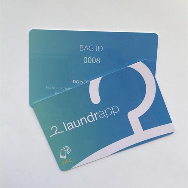 Custom NFC Contact And Contactless Smart Rewritable Id Rfid 13.56 Mhz HF Card For Nfc Business Identification
