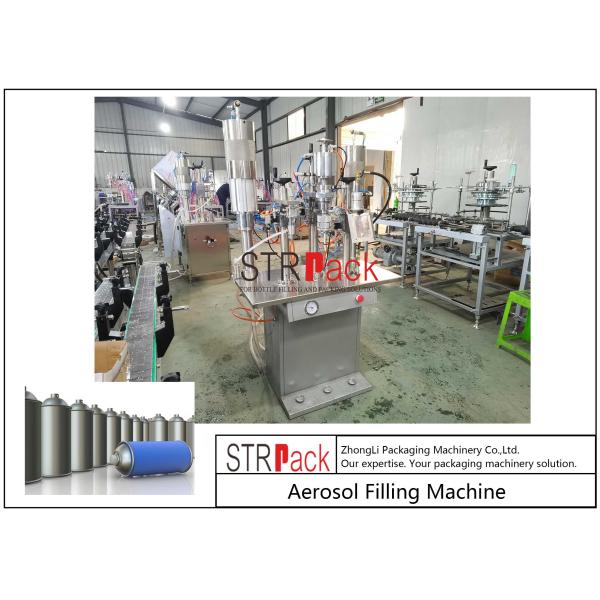 Semi автоматическая машина завалки аэрозоля для духов дезодоранта тела/волос/краски/носового баллончика