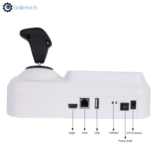 Network 4D joystick IP PTZ keyboard controller onvif 2.4 focus zoom preset patrol work with HIKVISION DAHUA PTZ camera