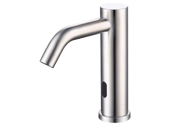 Stainless Steel 304 Material  hospital faucet sensor mixer tap satin finished pubic place mixer