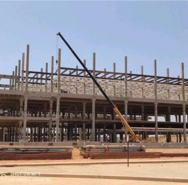 Q355 Q345 Modern Prefab Steel Structure Warehouse Seismic Resistance