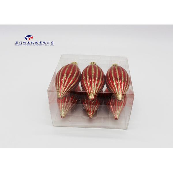 Rigid PET Christmas  Gift Plastic Box Clear Plastic Boxes Packaging Craftwork