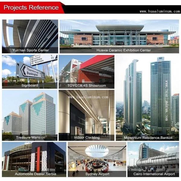 Anti Mould Aluminium Composite Panel Sheet , 2440mm 10mm Aluminium Sheet