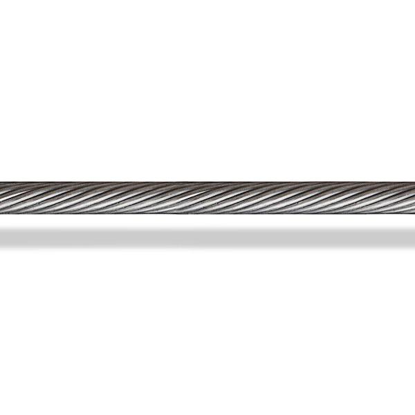 100m/328ft Longueur 7x7 Corne de support de qualité non revêtue en acier carton 1/16 câble en acier inoxydable 304 câble pour avion