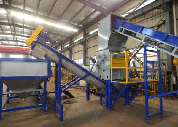 Automatic Plastic Washing Recycling Machine , Low Consumption Plastic Bag Recycling Machine
