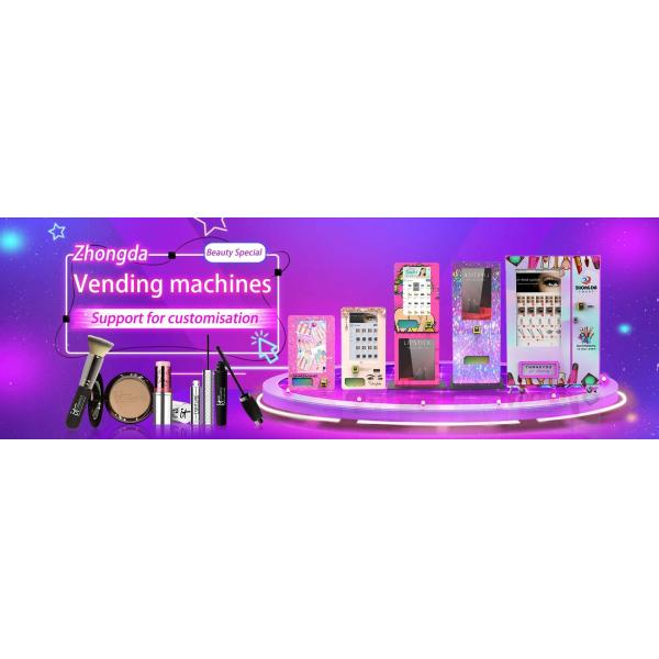 Euro Standard 49 Inch Full Touch Screen  Vending Machine Credit Card and Token Payment System for Beauty Products