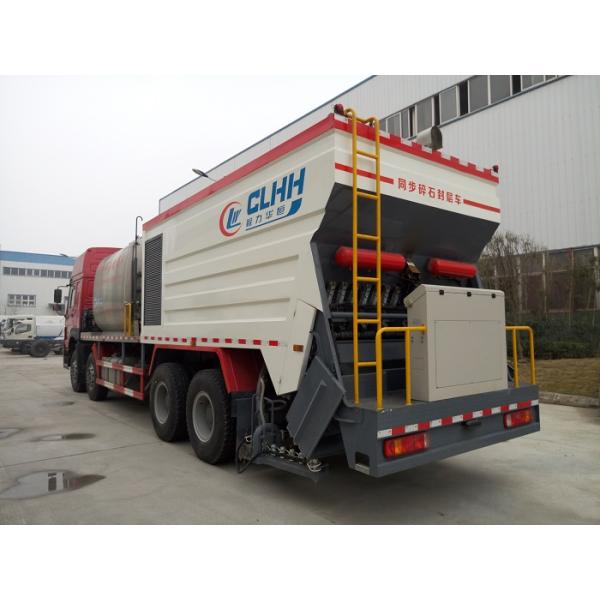 Тележка уплотнителя обломока уплотнения Слурры танка и гравия битума строительства дорог ХОВО одновременная