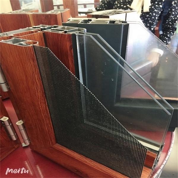 6063-T5 Square Window Aluminum Profile  Delicate Smooth And Subtle Edges