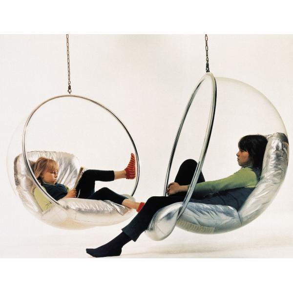 Standing Egg Hanging Ball Chair Modern Acrylic Balloon Hanging Bubble Chair