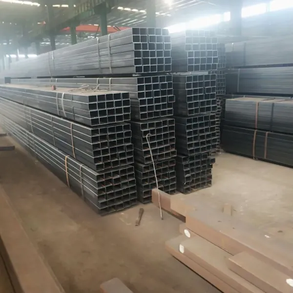 Low Carbon Schedule 40 Black Surface Treatment Square and Rectangular ERW Steel Pipe and Tube