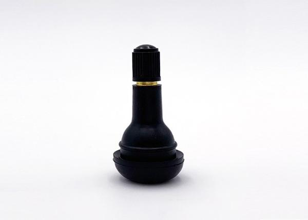 TR415 Tubeless Tire Valve Stem , EPDM Rubber Valve Stems Ozone 100pphm 600N