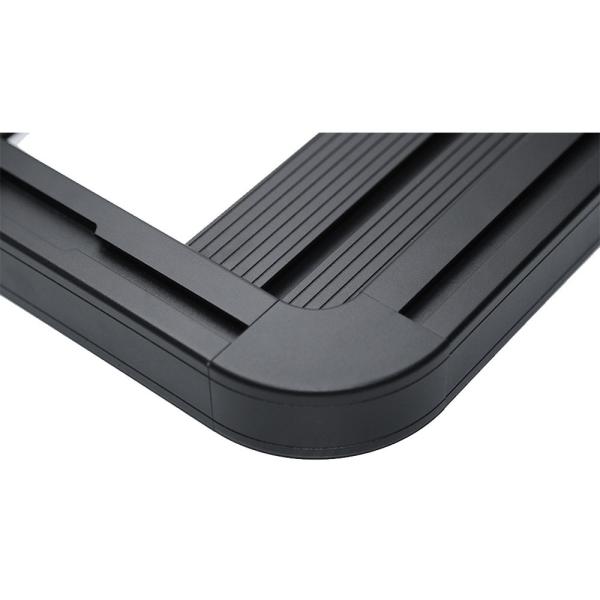 Black 1500x1425 Customized Roof Racks Luggage Carrier for Pickup Trucks Steel Rack