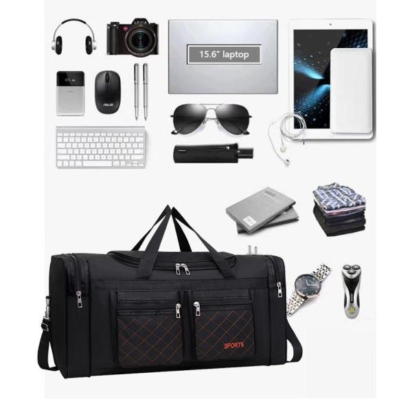 Легкий спортивный спортивный сумка с вышитым логотипом 600D