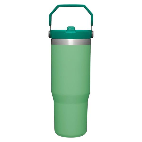 Dual parede de vácuo isolado de carro de copo 40oz portavel copo de água verde