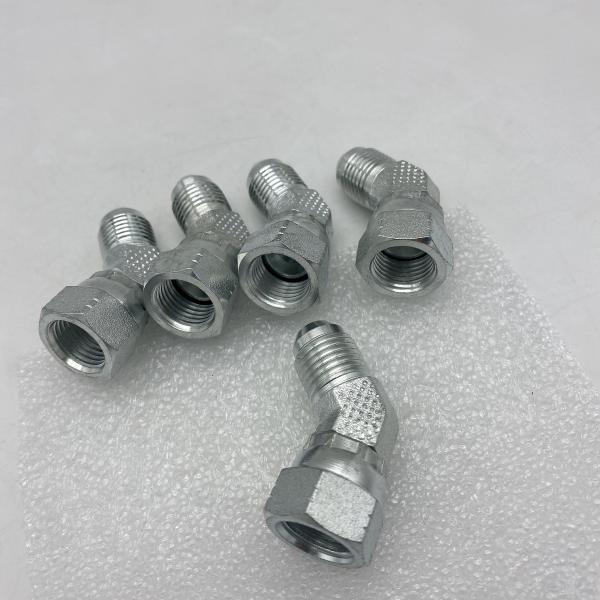 45 переходник шланга нержавеющей стали OEM локтя JIC степени женский