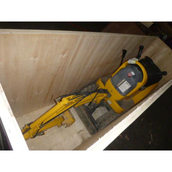 Used KOMATSU PC01 Super Mini Excavator sold to UK