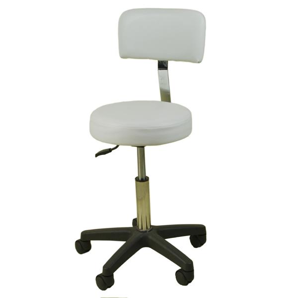 Hydraulic Salon Rolling Chair Footrest Surpport 360 Degree Swive , 12-13 Cm Pump Stroke