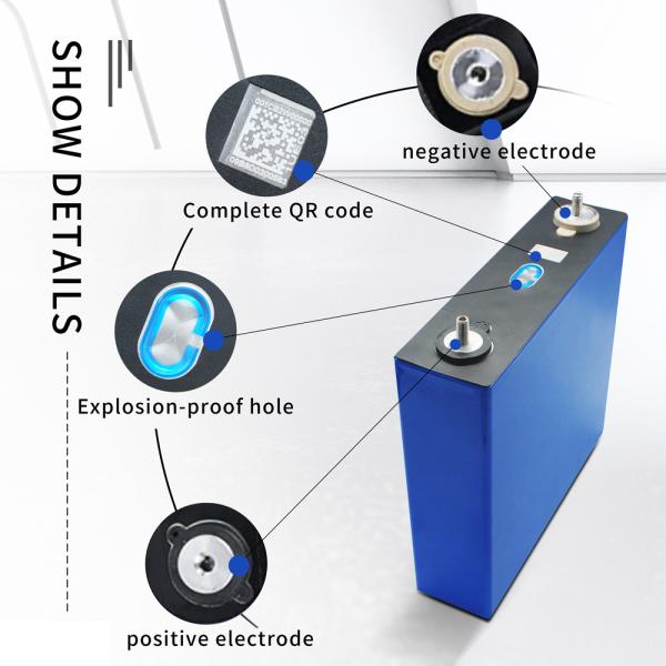 pilha de bateria do sistema das energias solares da bateria Lifepo4 do painel solar da bateria de 12v 24v 48v