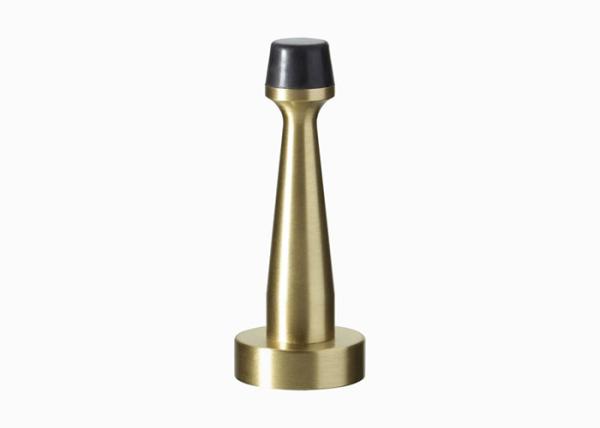 Indoor Anti Collision Brass Door Stopper strong magnetic 49mm 84mm