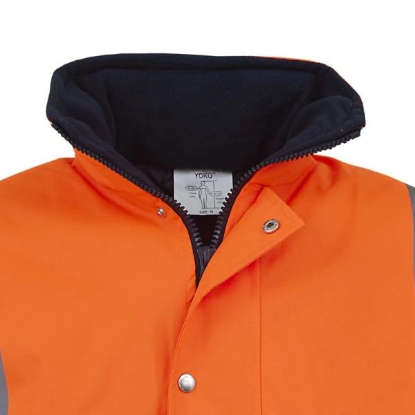 Breathable 300d Oxford Security-Protection Reflective Uniform-Work-Clothes for Workers
