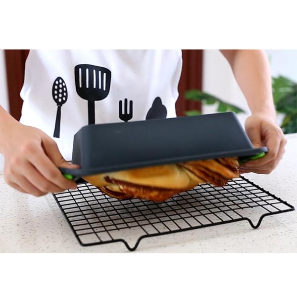 Factory Wholesale Silicone Two-Color Toast Bread Mold Cake Mold