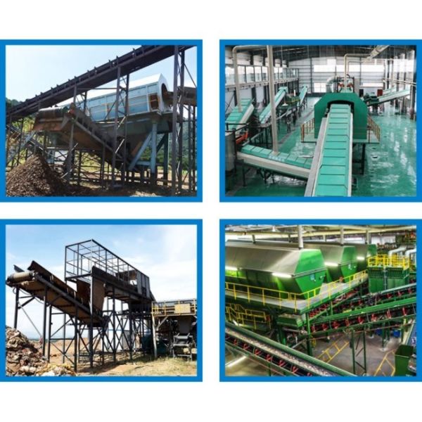 Municipal  Solid Domestic Automatic Msw Garbage Recycling Waste Sorting Plant  Line System