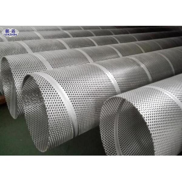 Пефорированная нержавеющей сталью трубка фильтра, трубка сетки пробивая отверстия АИСИ 304 нержавеющая