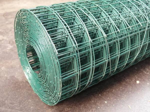 Low Carbon Iron Wire Concrete Reinforcing Mesh Roll 1/2 X 1/2 PVC Coated