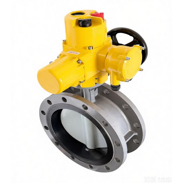 2IN10INelectric Actuated Hard-sealed Angle-travel butterfly Valve,DC24VAC110V220V380VStandardt/Intelligent Type Various Calibers
