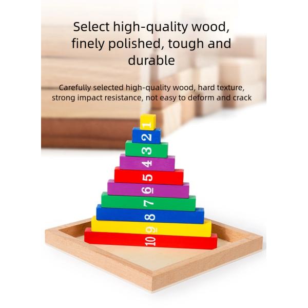 Montessori Mathematics Math Teaching Aids Kids Preschool Education Toys Wooden Math Learning Toys