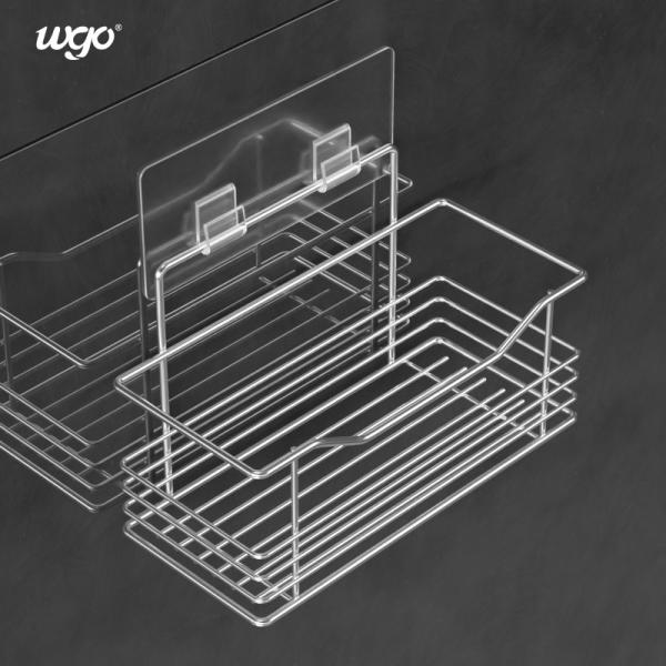 Shower Stall Self Bath Accessories Holder For Adhesive Mounting