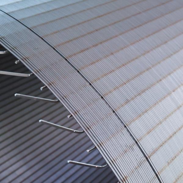 Johnson Screen Filter Metal Panel Stainless Steel Wedge Wire Screen For Water Oil Well Filter