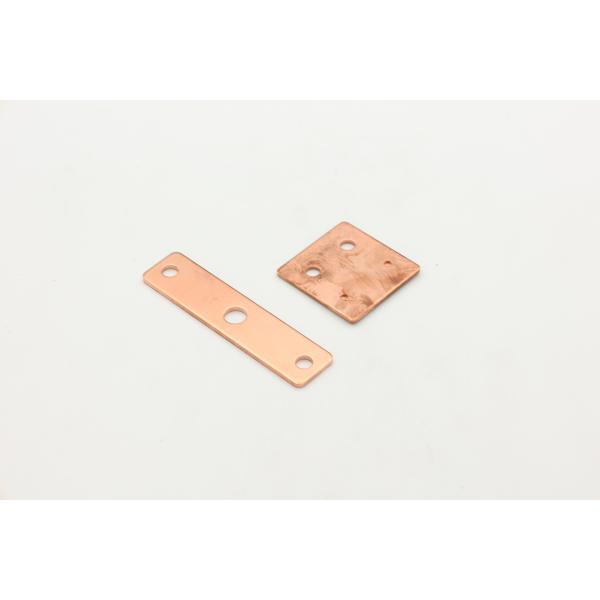 Metal stamping, purple copper material grinding process, connecting copper aluminum composite row components