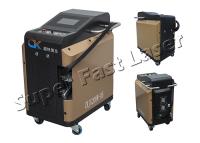 Décapant tenu dans la main de peinture intelligent de laser de tache d'huile de machine de nettoyage de laser